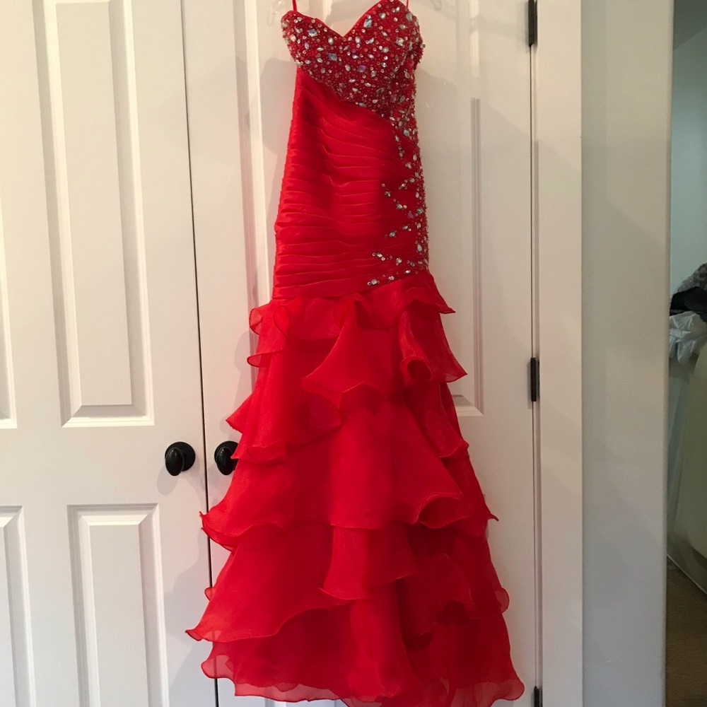 Custom Made Size 2 Prom Dress